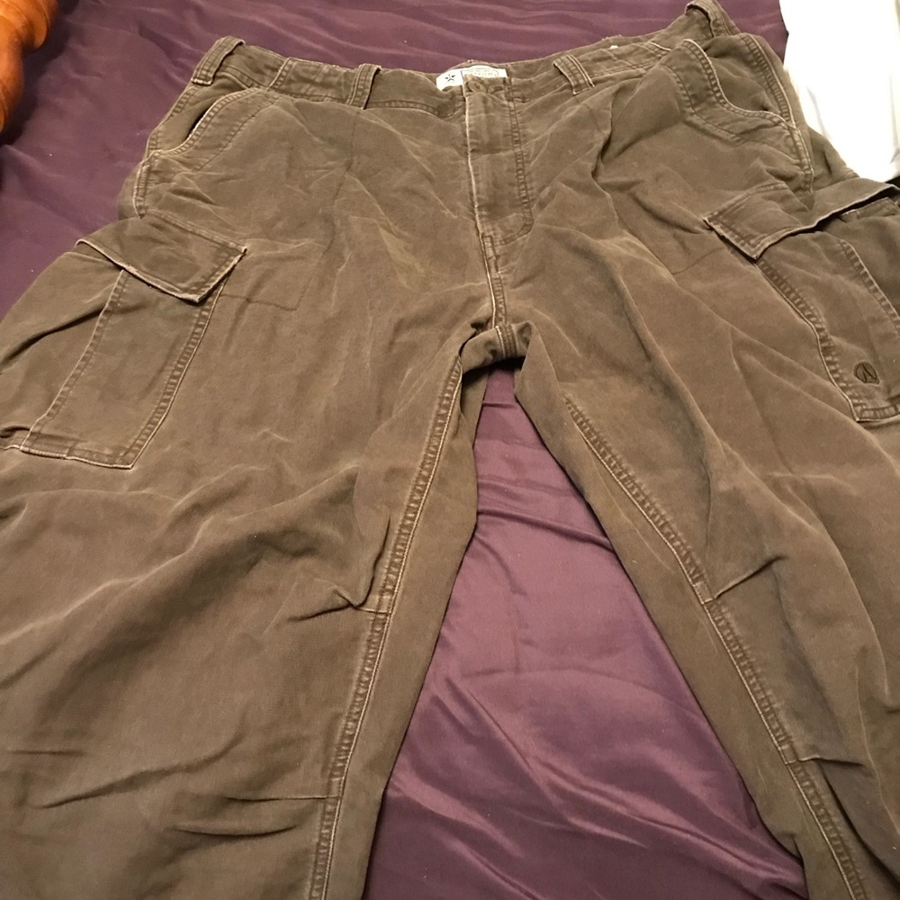 Brown pants.